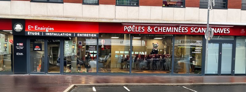 Magasin de poêles à bois - JØTUL ERMONT